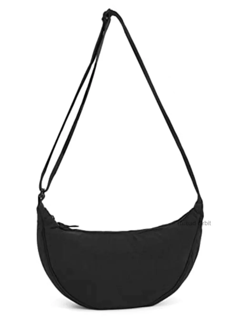 CHIC HOBO BAG Crescent Nylon Crossbody Shoulder Purse Unisex Lightweight